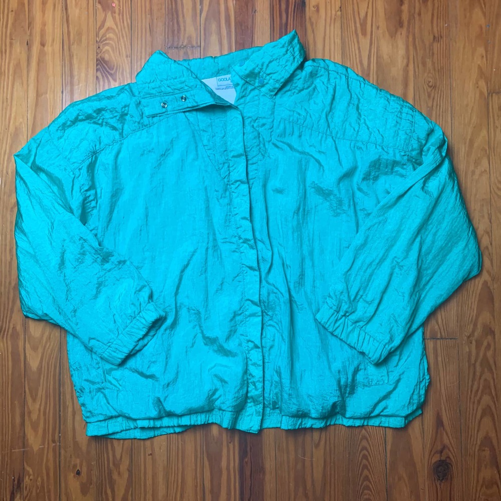 Vintage 1980s  Windbreaker Jacket Goola Gong